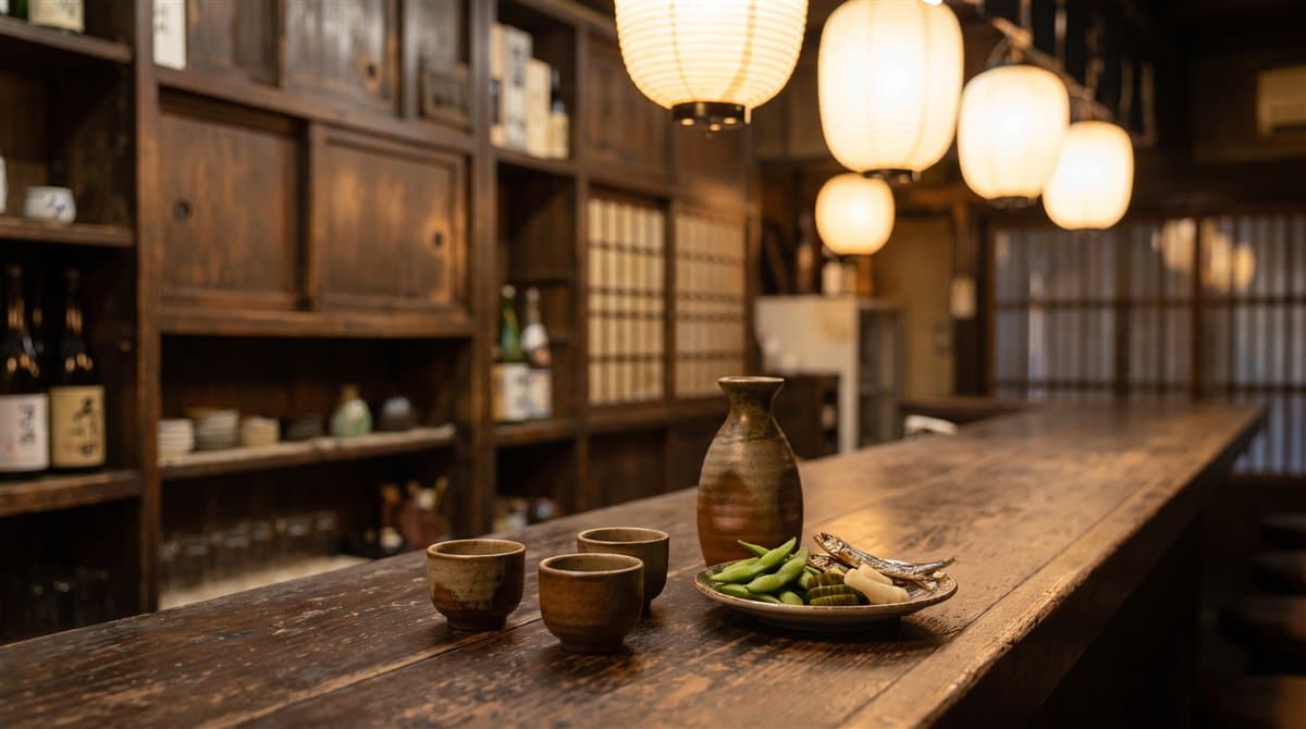 Sake tasting set