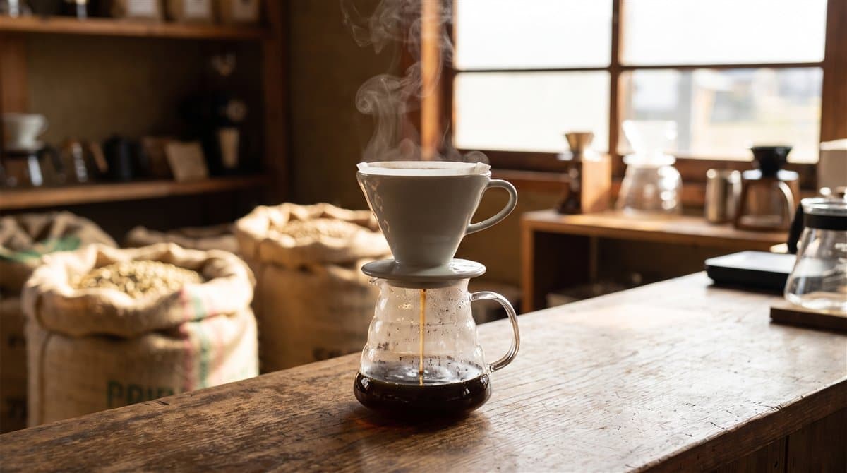 Pour-over coffee